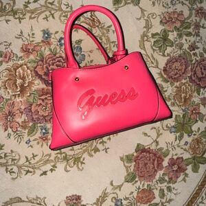 Guess Vibrant Pink Satchel